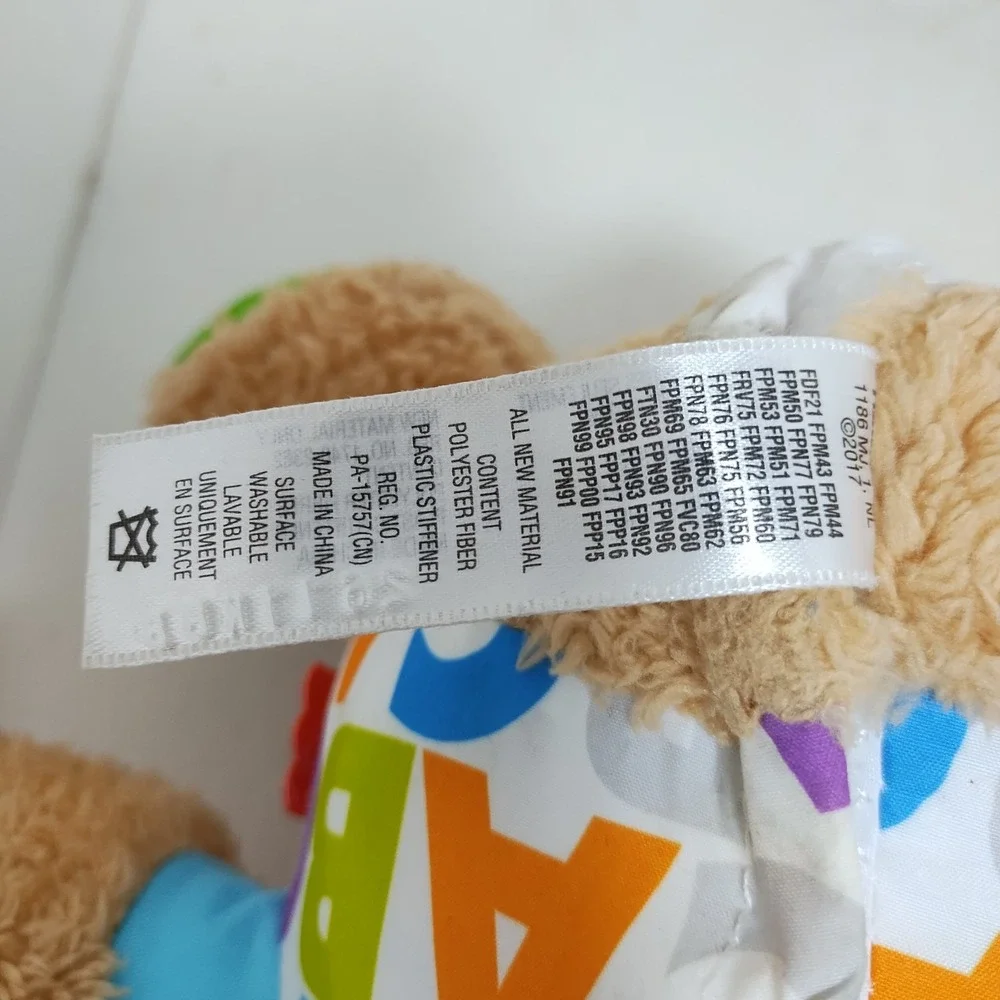 Fisher Price Laugh And Learn Love To Play Puppy Dog Plush Interactive ABC Tested